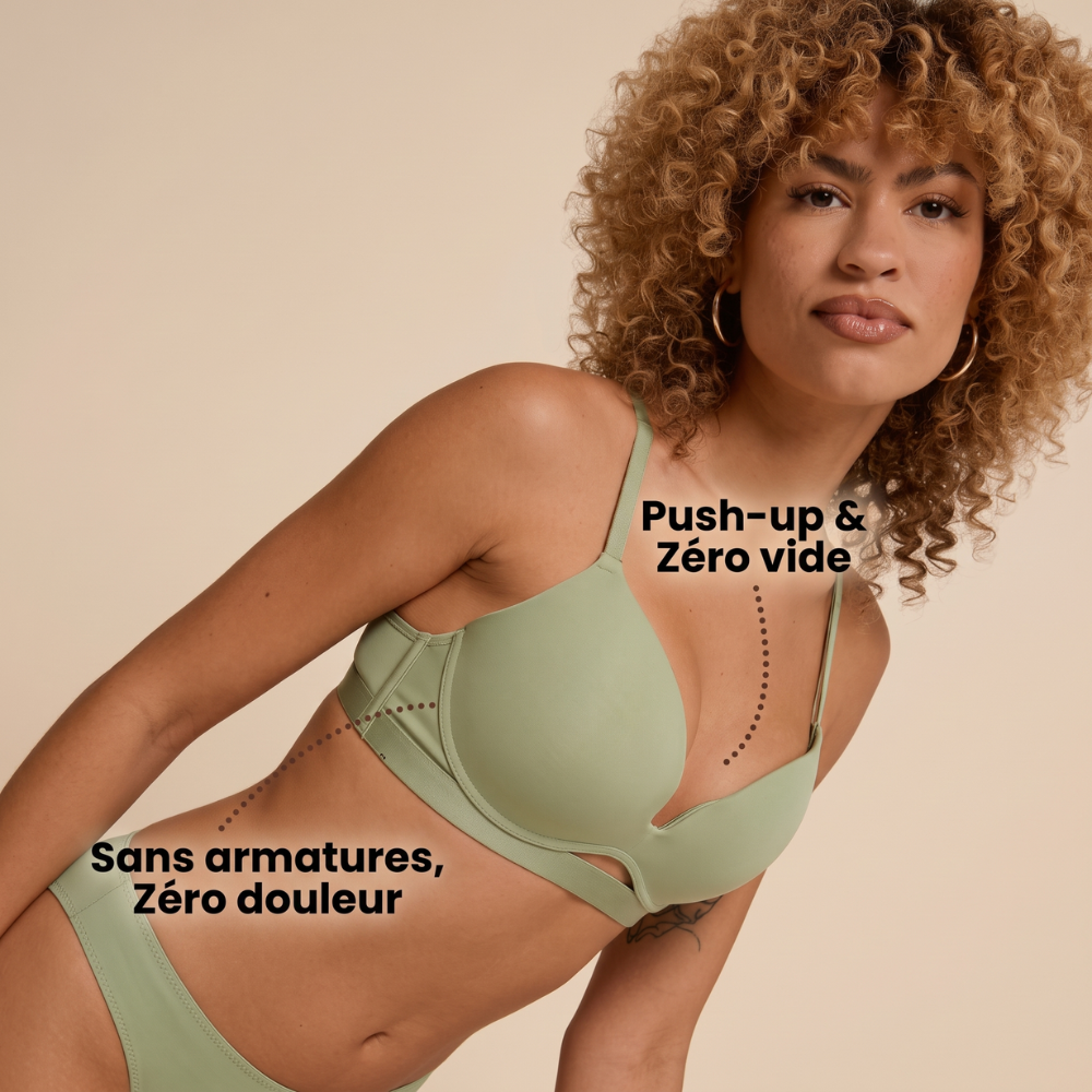 Soutien-Gorge Spécial AA–C | Push-Up Naturel, Maintien Parfait, Zéro Vide