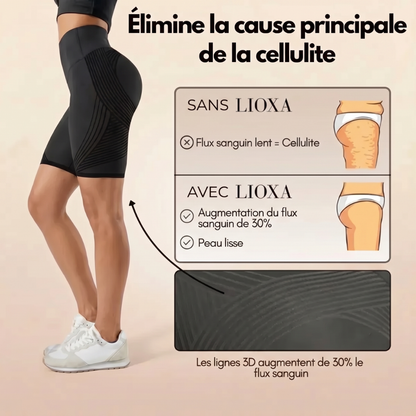 Short Legging 3D Anti-Cellulite