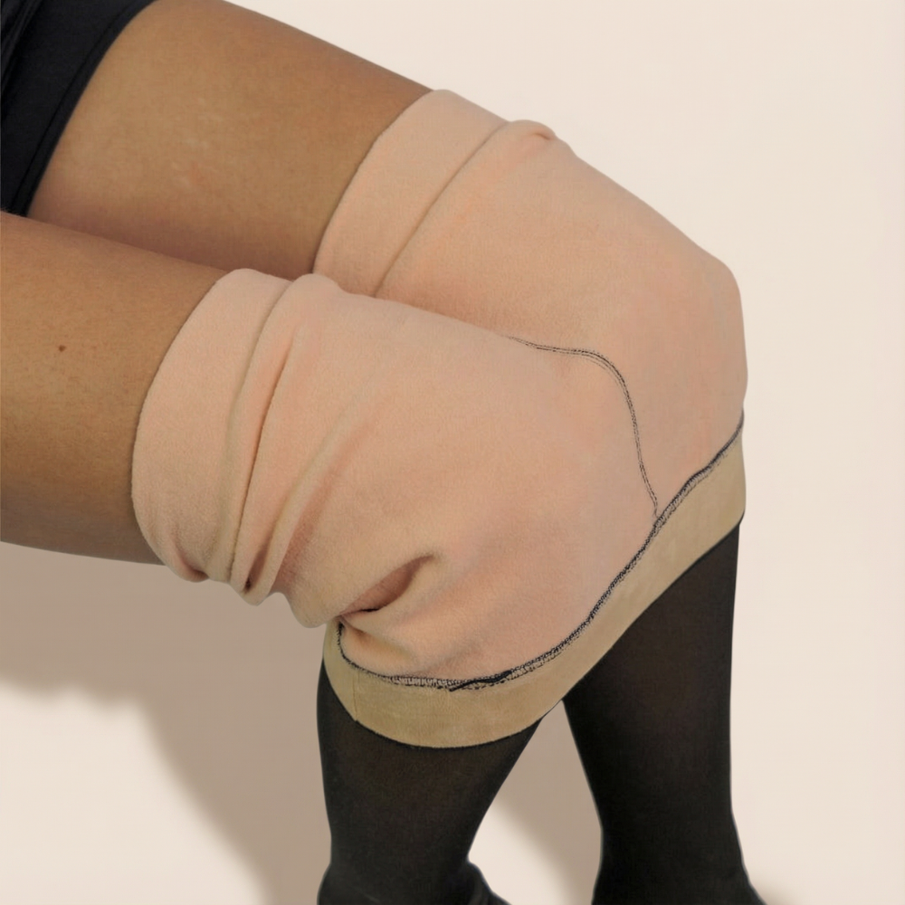 Collant Polaire Effet Transparent