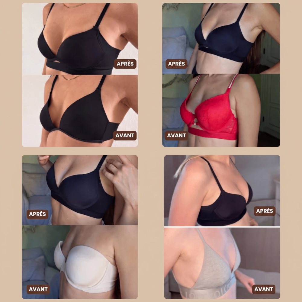 Soutien-Gorge Spécial AA–C | Push-Up Naturel, Maintien Parfait, Zéro Vide
