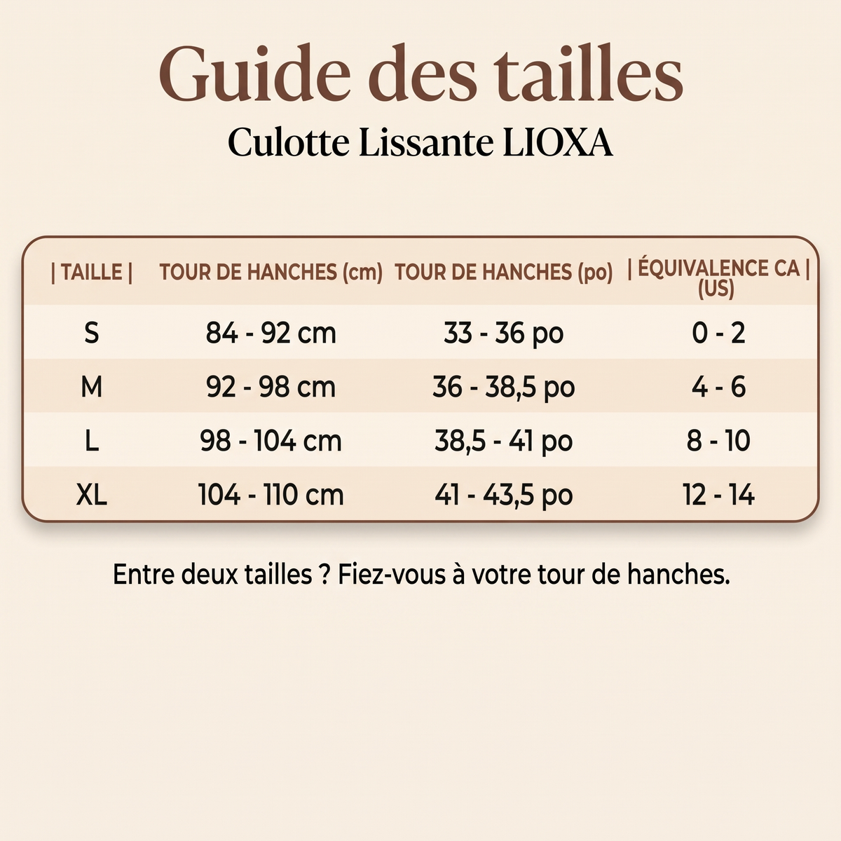 Culotte Lissante (Anti Camel Toe)
